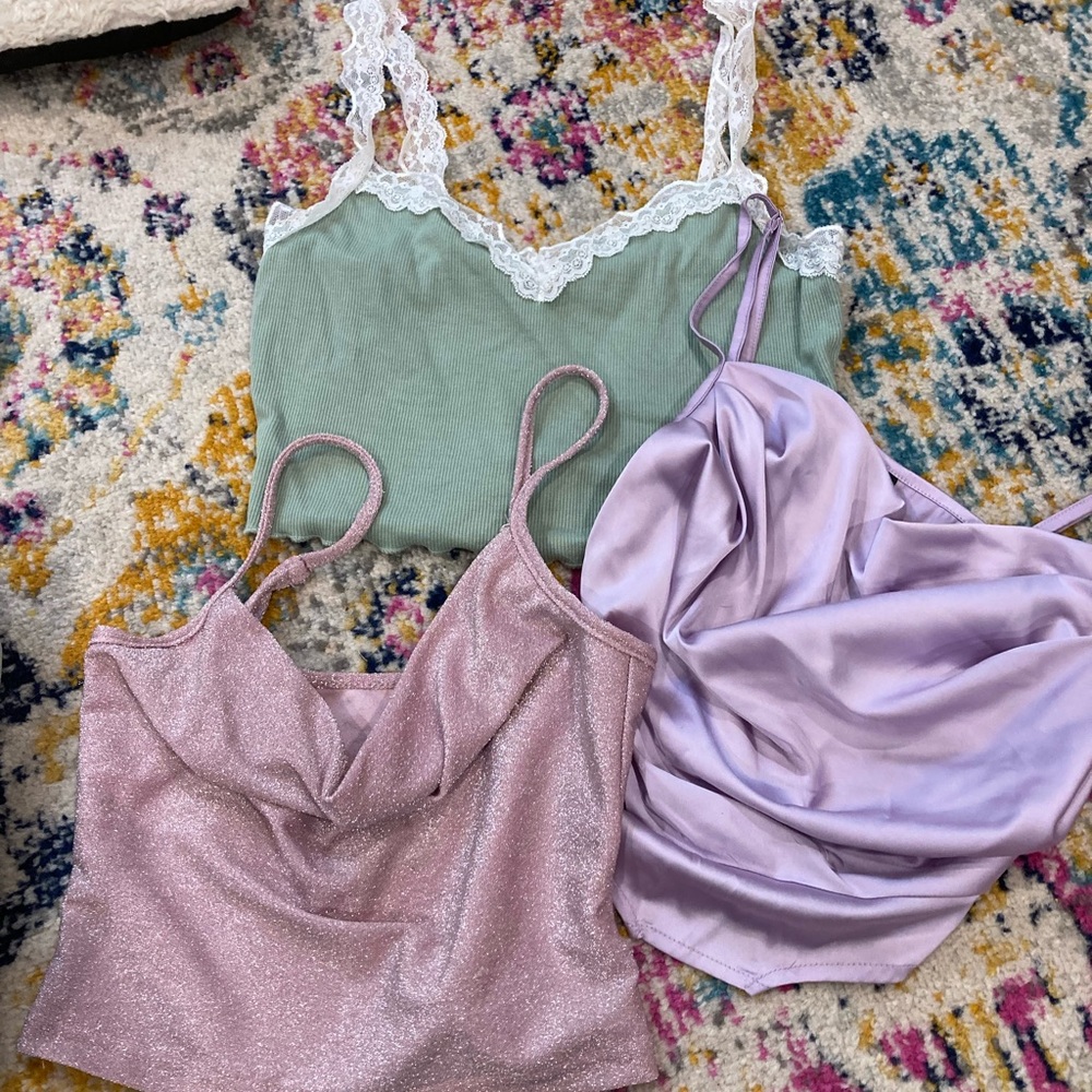Collection of 3 sexy shein tops